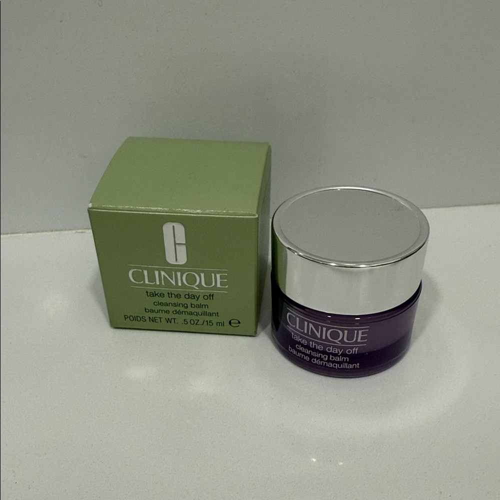 Clinique Purple Cleansing Balm Deluxe Sample Size 15ml